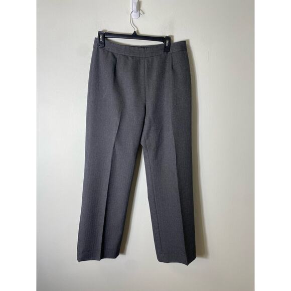 Collections for Le Suit Vintage Grey Straight Leg Pants Sz 6 - Picture 1 of 3